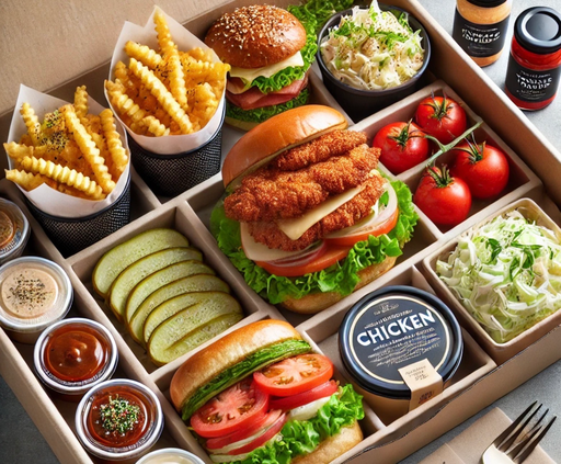 premium burger kit